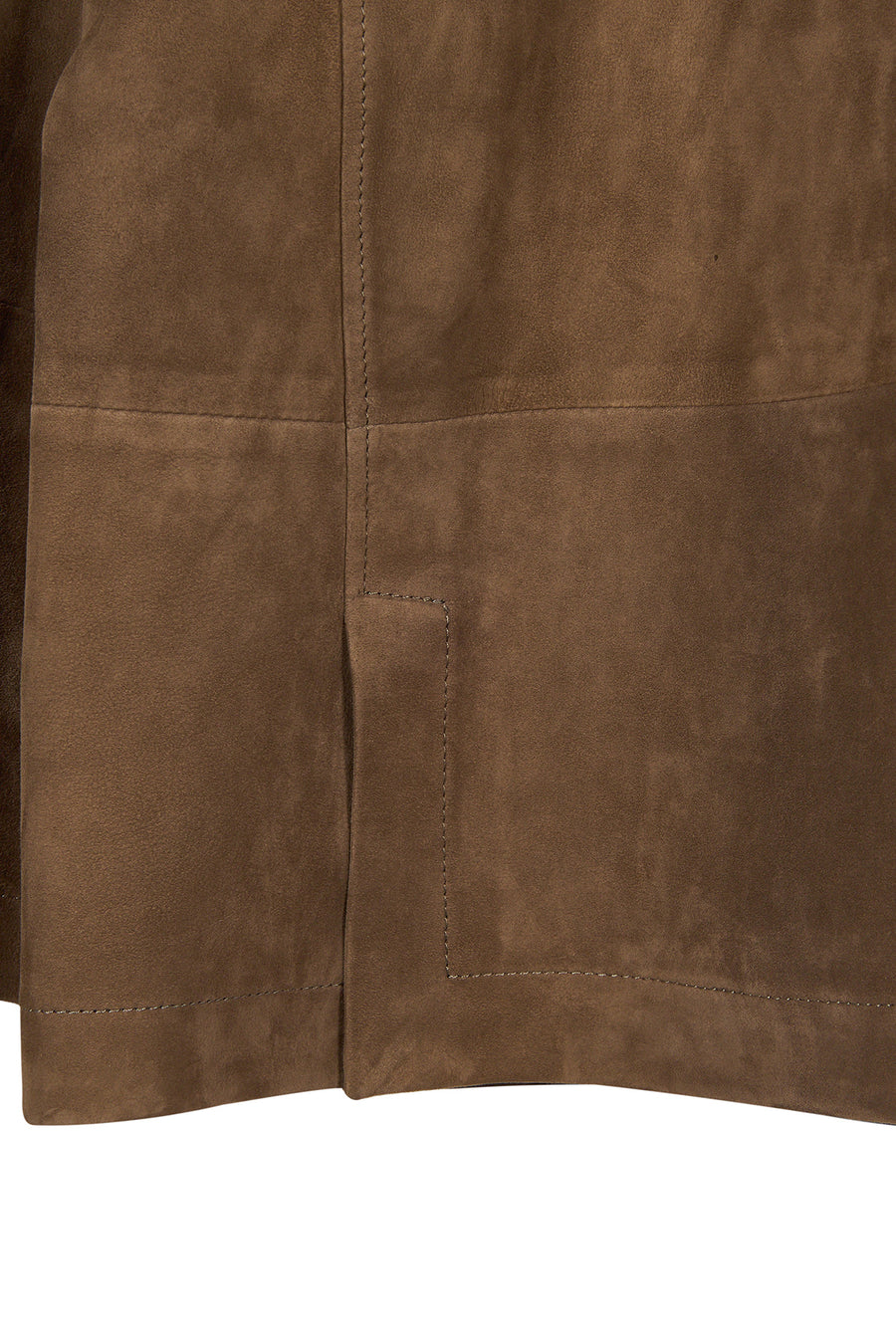 Florida Woman Mink A-From Suede Jacket