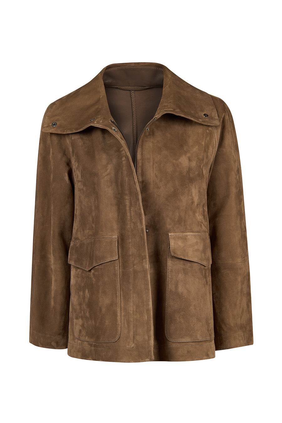 Florida Woman Mink A-From Suede Jacket
