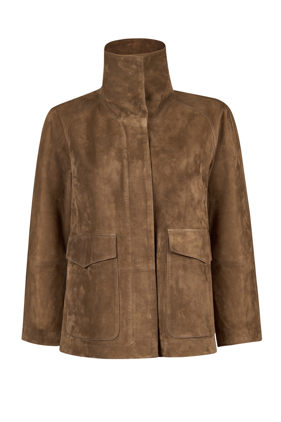 Florida Woman Mink A-From Suede Jacket