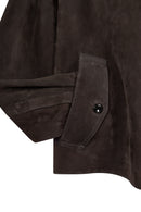 Sandiego Kadın Kahverengi Oversize Süet Deri Ceket | Derimod