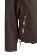 Arlin Woman Brown Reversible Oversized Leather Jacket | Derimod