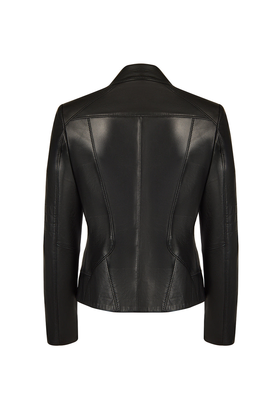 Kim Woman Black Leather Jacket