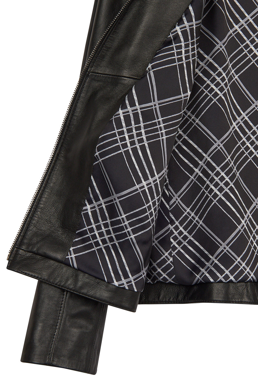Kim Woman Black Leather Jacket