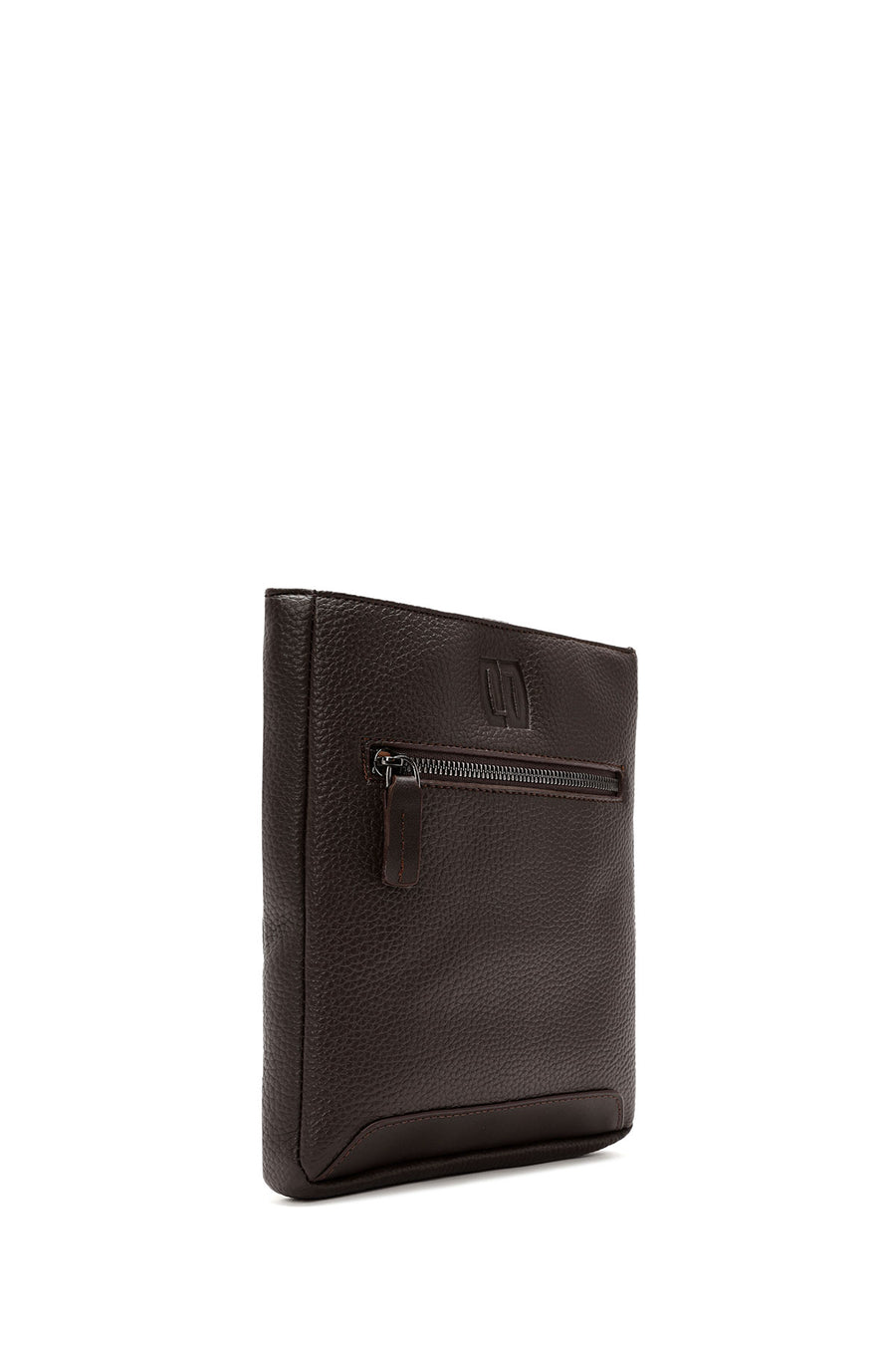 Men's Brown Casual Crossbody Bag