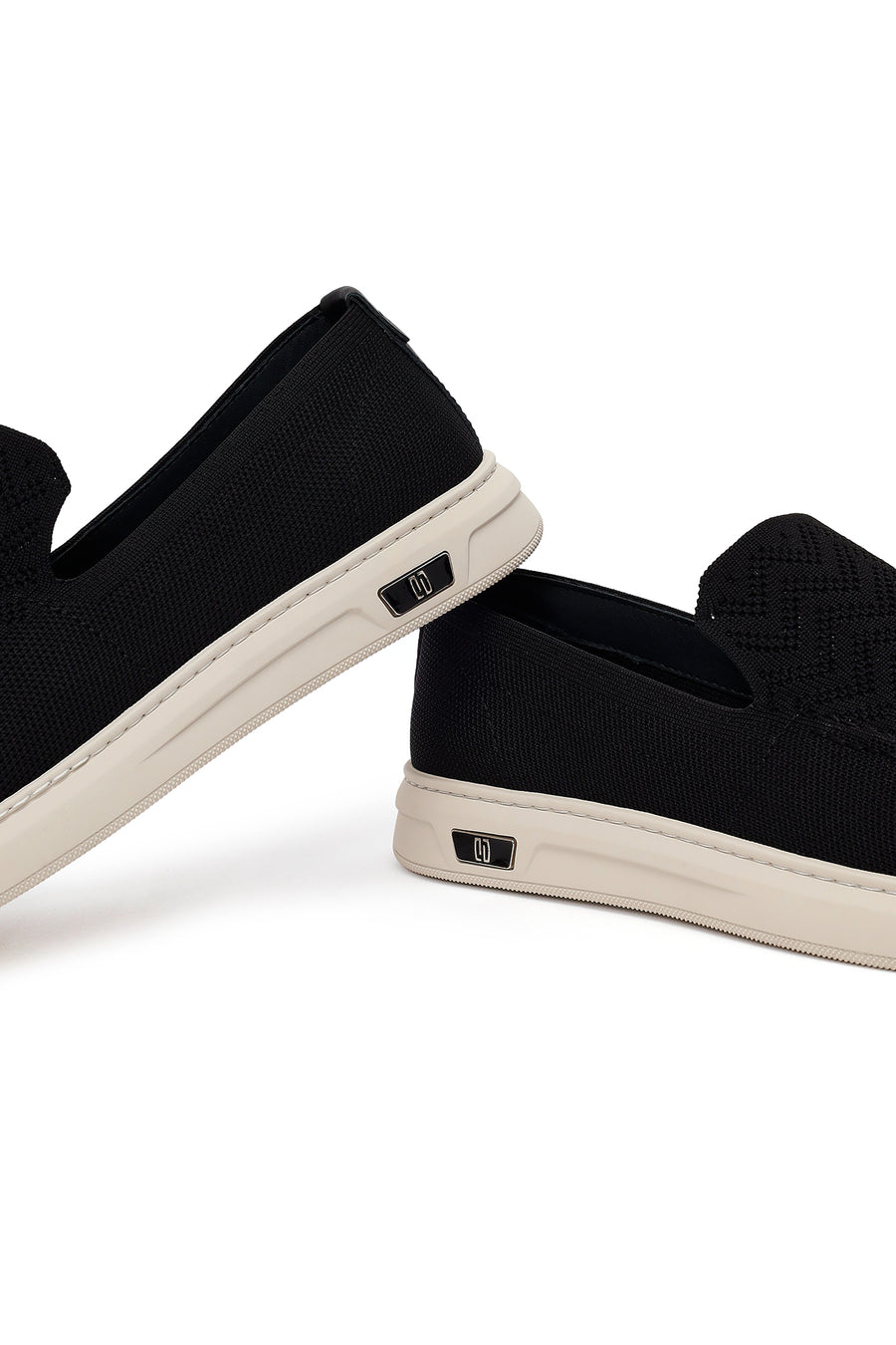 Erkek Siyah Desenli Kumaş Loafer