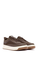 ACBC x Derimod Men's Brown Lace-Up Sneakers | Derimod