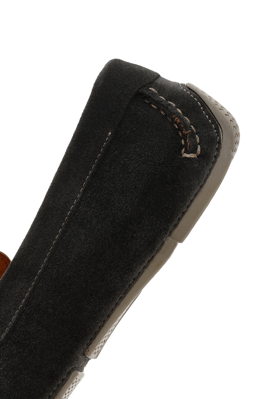 Men's Khaki Suede Leather Loafer
