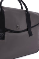 Women's Gray Long Strap Briefcase | Derimod