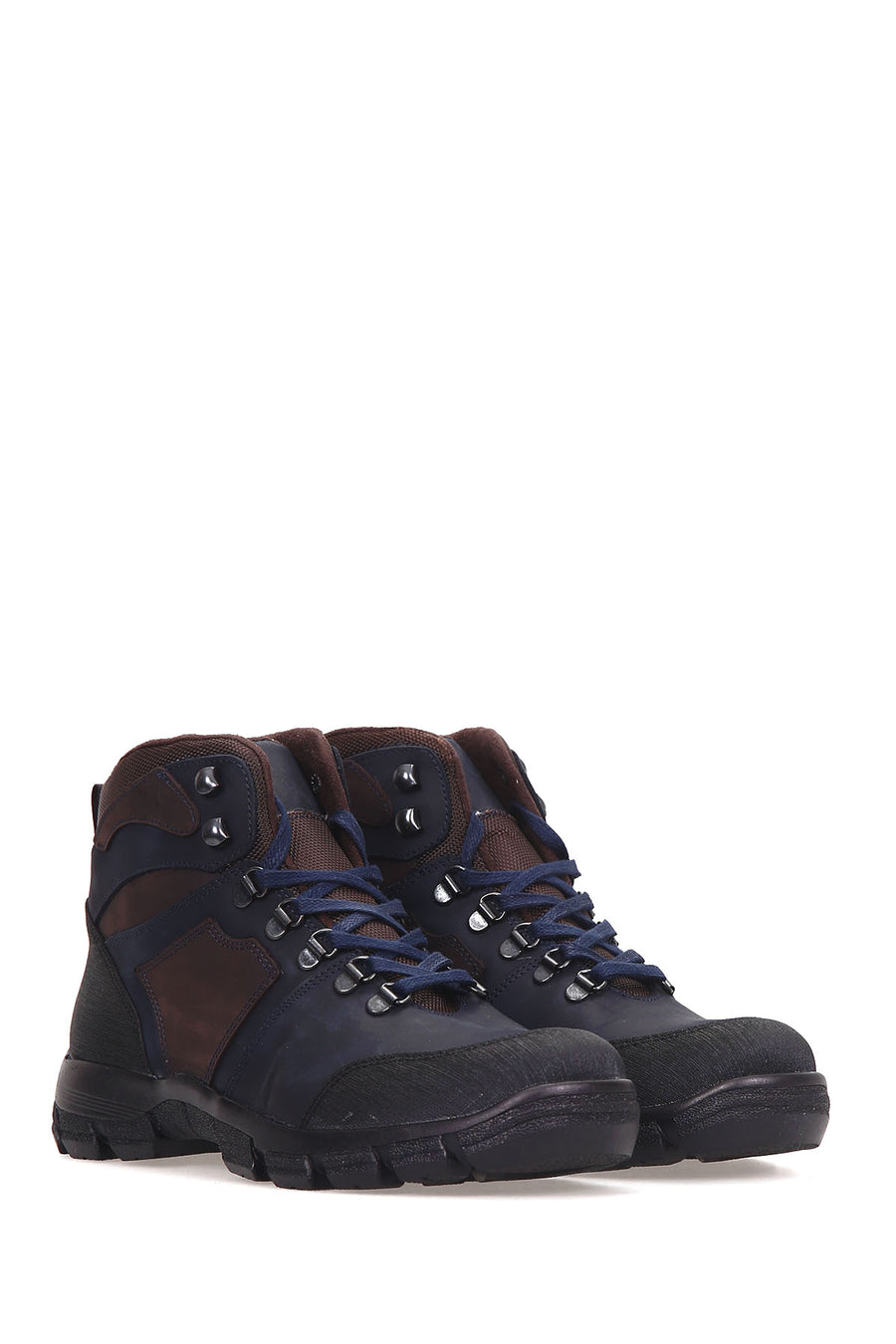Lace-Up Men's Leather Boots