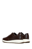 Men's Brown Leather Sneaker | Derimod