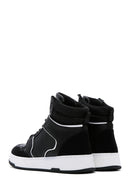 Women's Black High Top Sneaker | Derimod