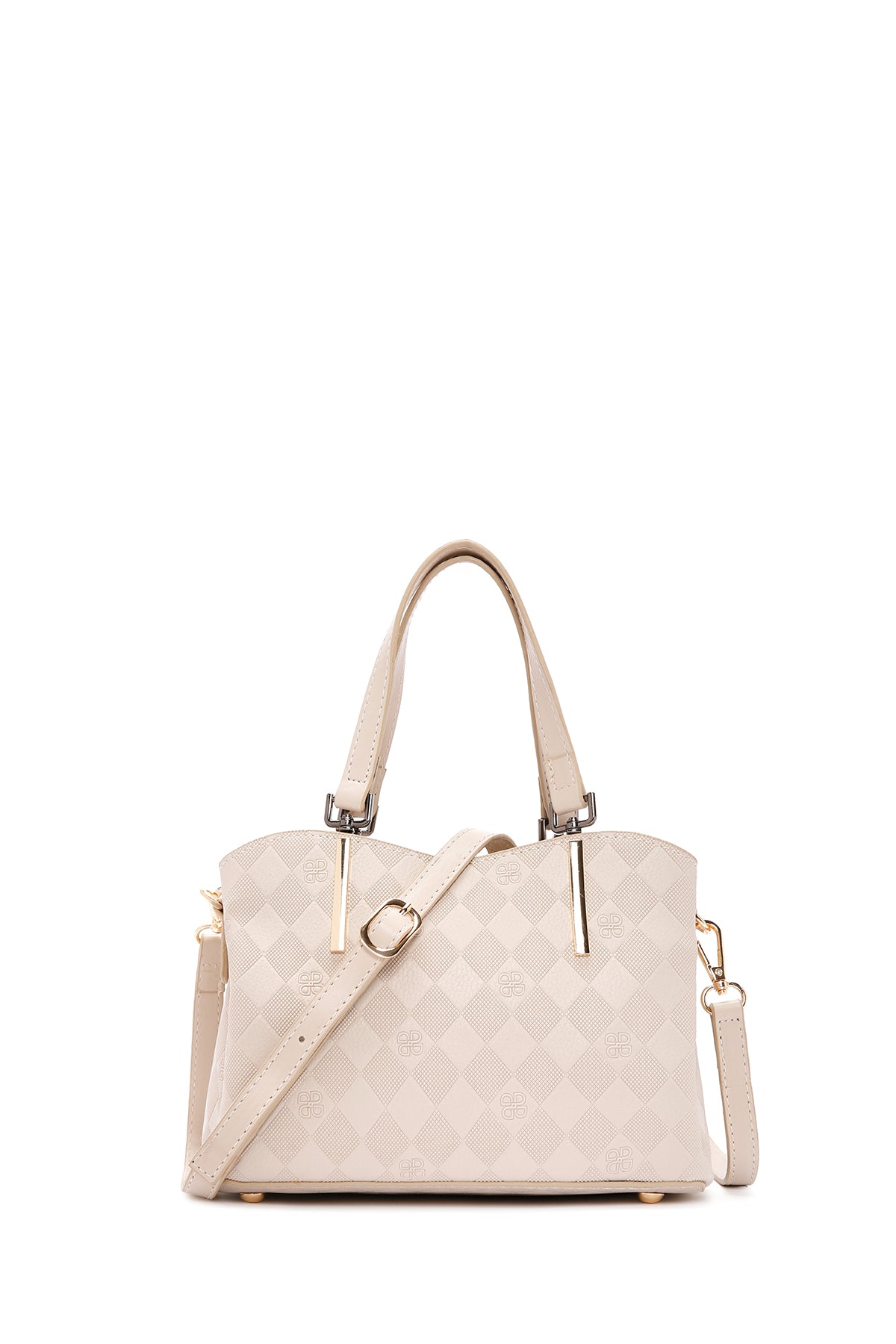 Women's Cream Long Strap Shoulder Bag 24SBD203626 | Derimod