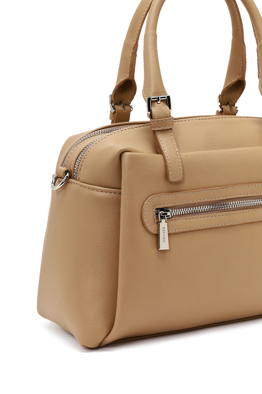 Women's Beige Long Strap Shoulder Bag