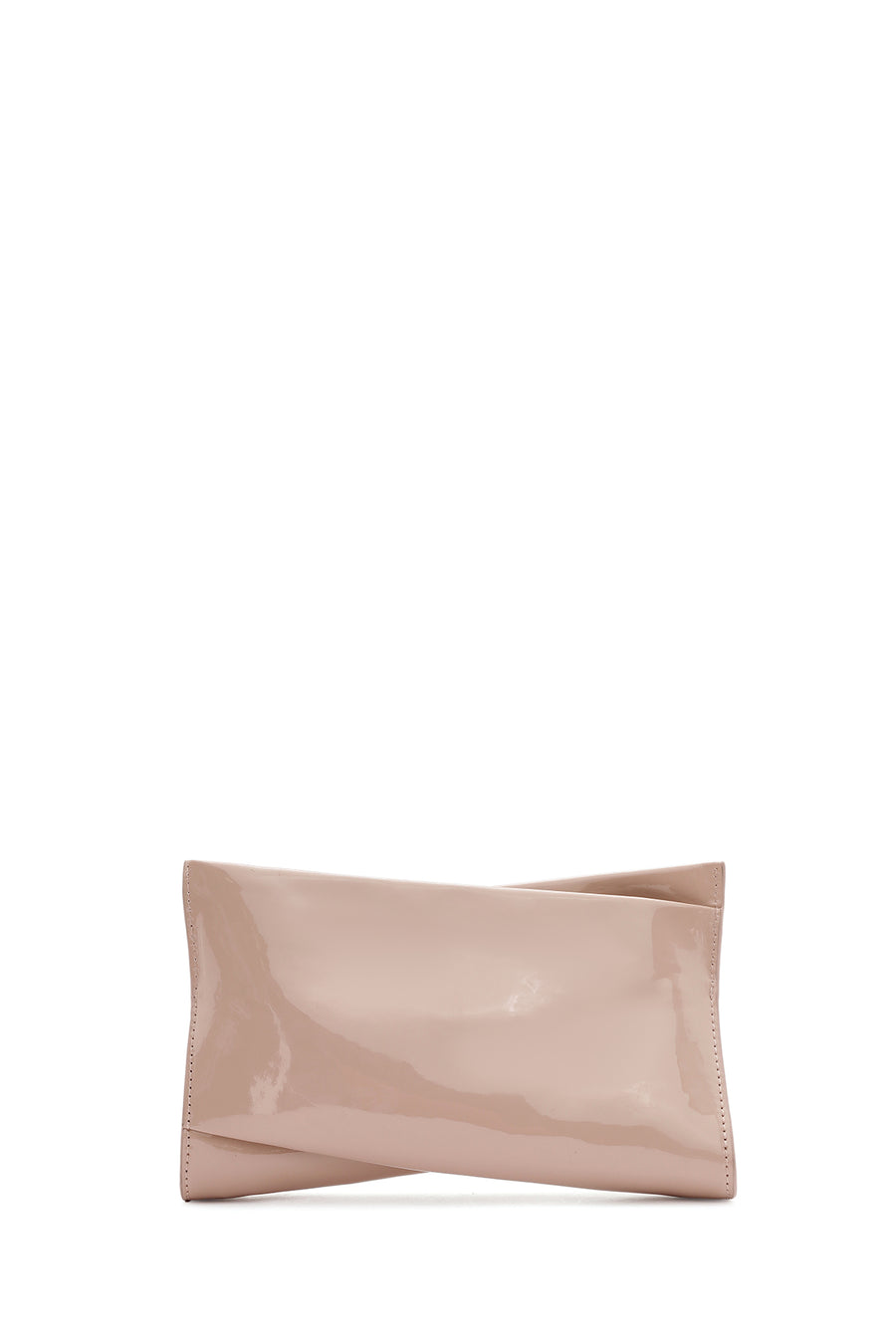 Women's Beige Chain Strap Clutch Bag