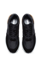 Erkek Deri Süet Detaylı Sneaker | Derimod