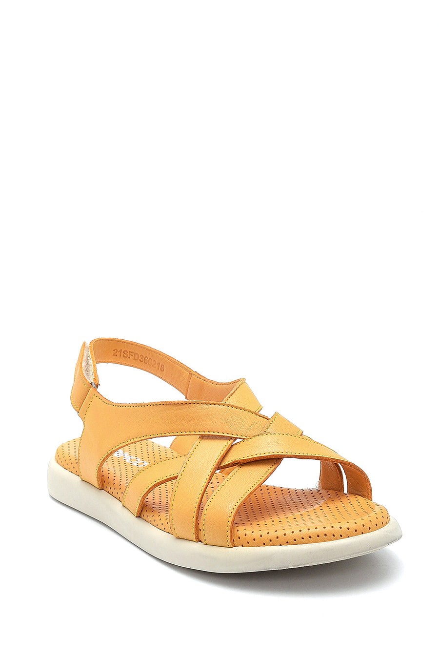 Women's Leather Strappy Sandals