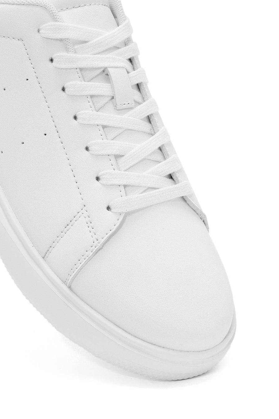 ACBC x Derimod Men's White Lace-Up Sneakers