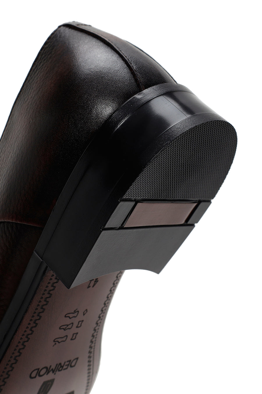 Men's Brown Laced Leather Classic Shoes