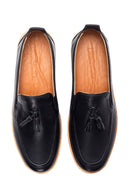 Men's Leather Tassel Loafer | Derimod