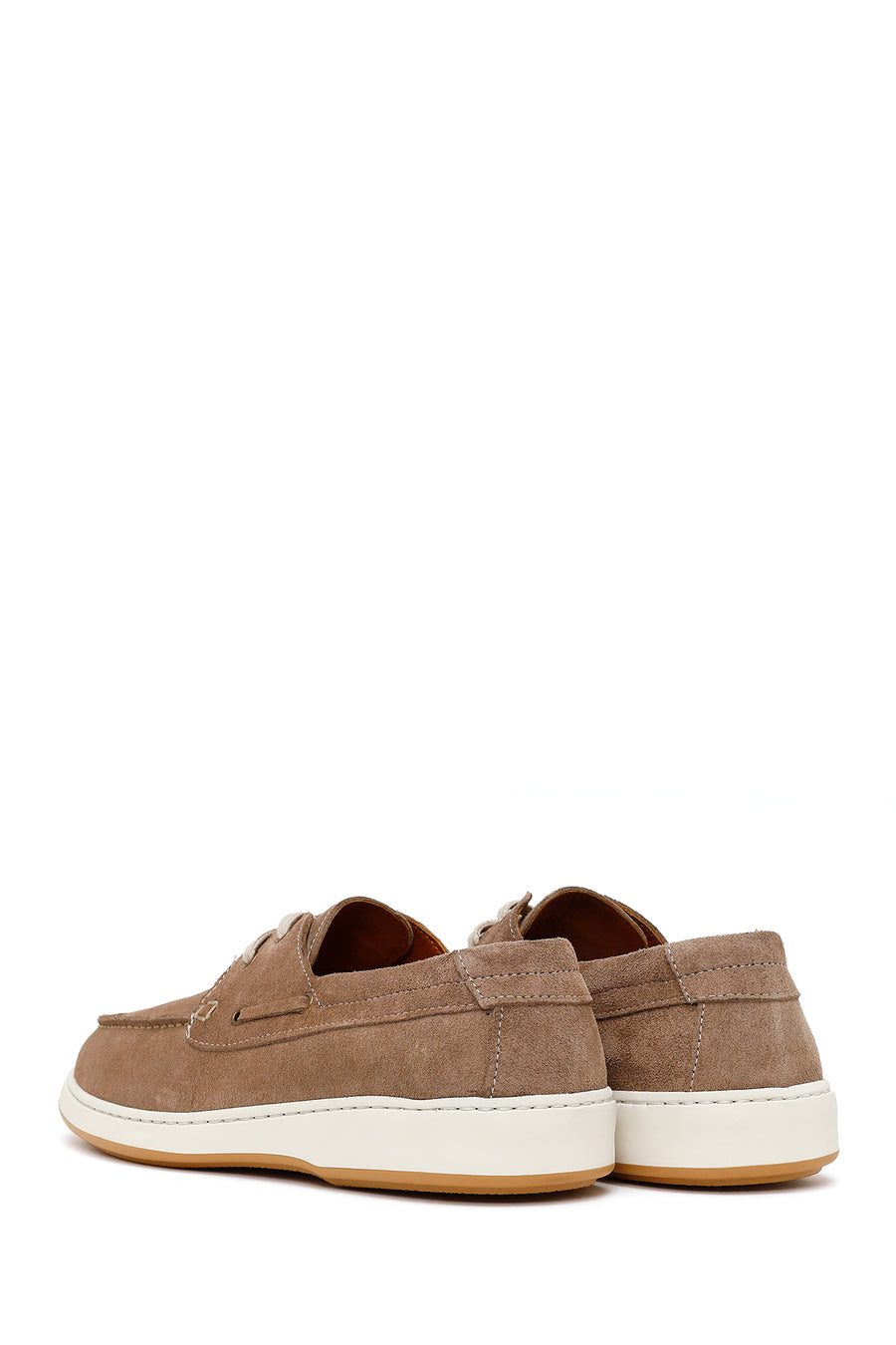 Male Mink Lace-Up Suede Casual Shoes