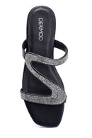 Women's Stone Detailed Casual Slippers | Derimod