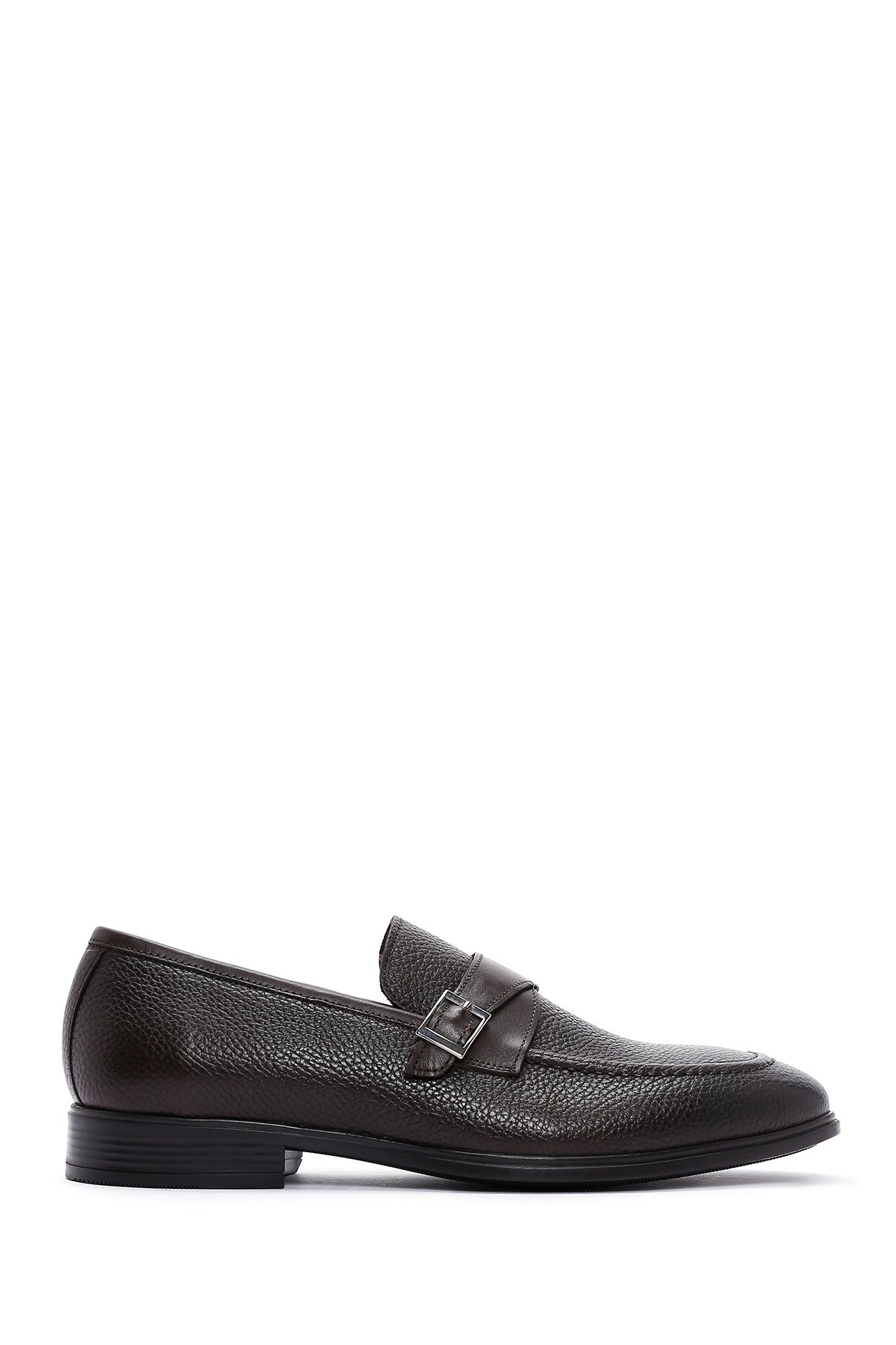 Erkek Kahverengi Deri Klasik Loafer 23WFD6840FT | Derimod