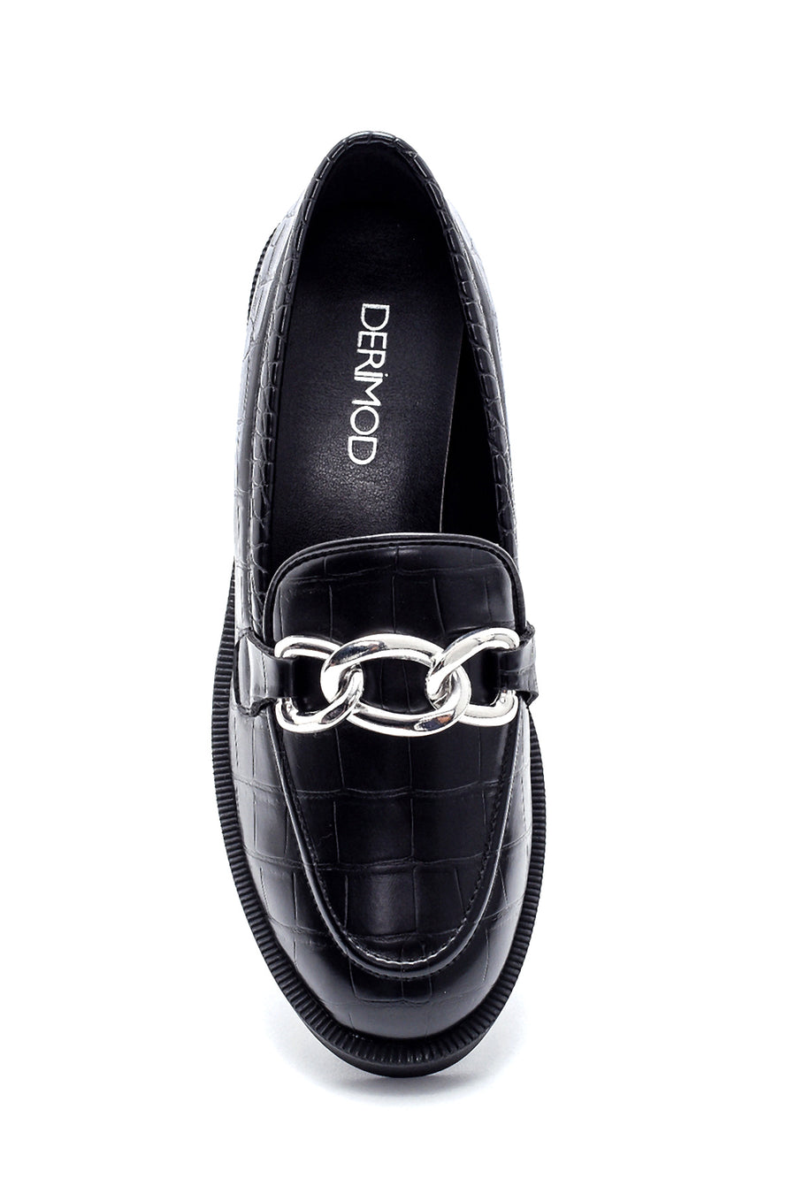 Women's Crocodile Patterned Loafer