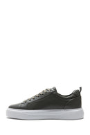 Erkek Deri Delikli Sneaker | Derimod