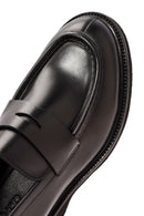 Men's Black Leather Loafer | Derimod