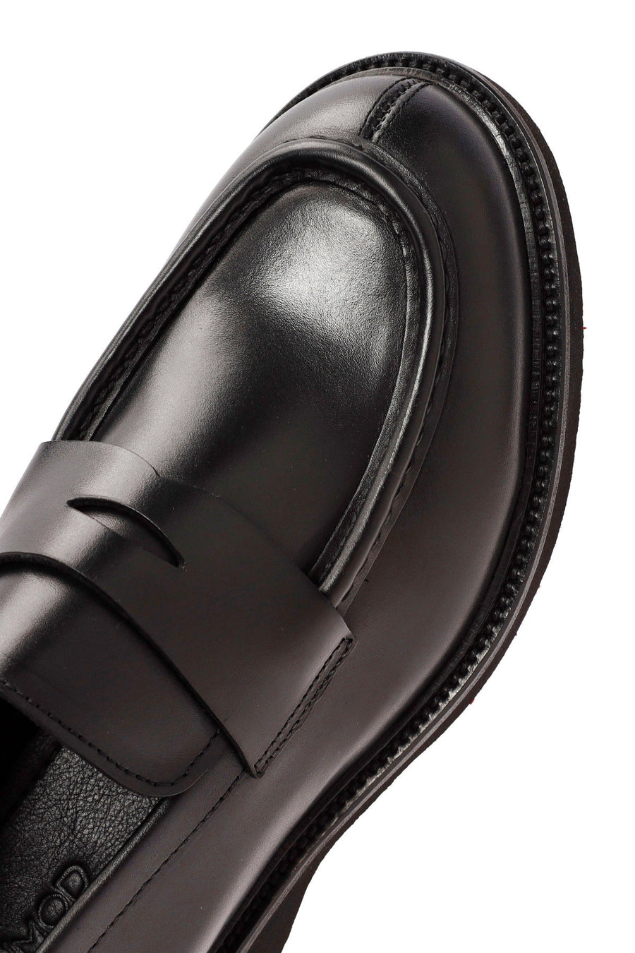 
Men's Black Leather Casual Loafer
