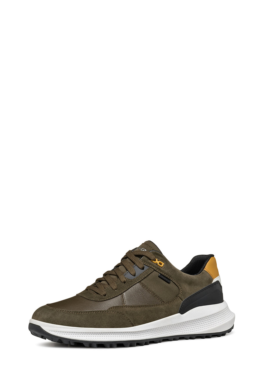Geox Erkek Yeşil Pg1X Abx Bağcıklı Waterproof Deri Sneaker