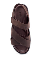 Men's Nubuck Strappy Sandals | Derimod