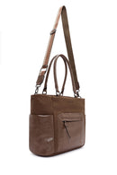 Women's Tan Long Strap Shoulder Bag | Derimod