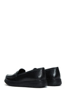 Women's Black Leather Comfort Shoes | Derimod