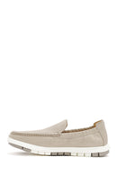 Men's Beige Faux Leather Shoes | Derimod