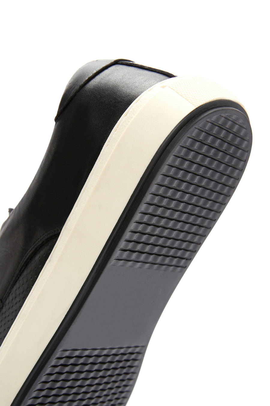 Men's Black Leather Casual Shoes