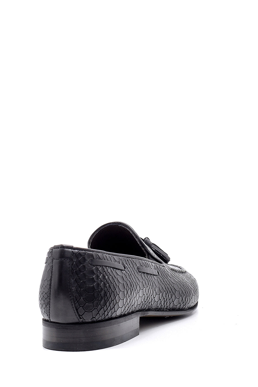 Erkek Deri Püskül Detaylı Loafer