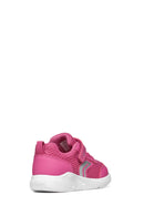 Geox Baby Girl Pink Sprintye Banded Sneakers | Derimod