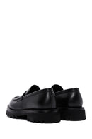 Men's Black Leather Casual Loafer | Derimod