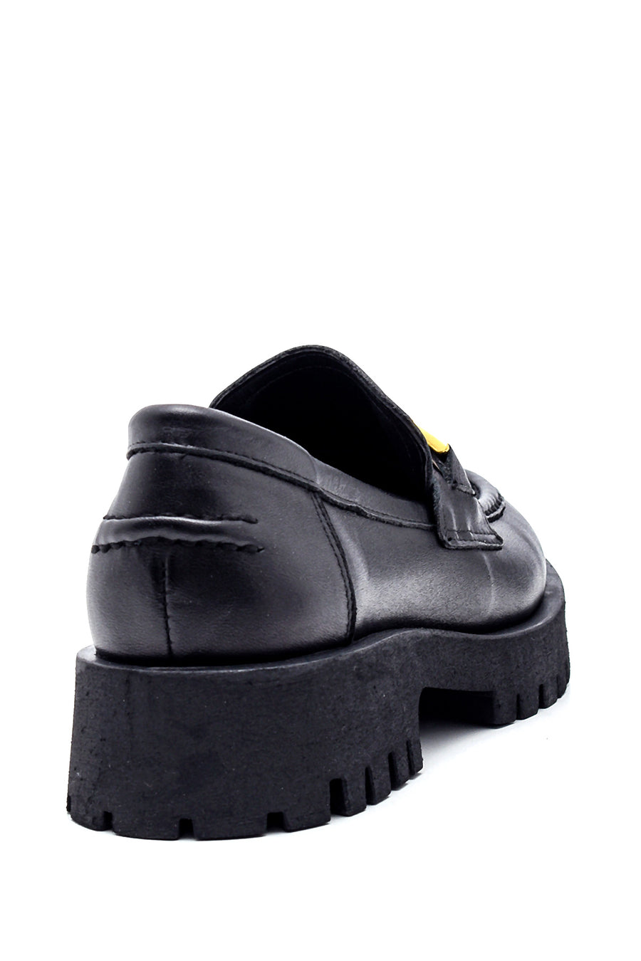 Women's Leather Casual Buckle Loafer
