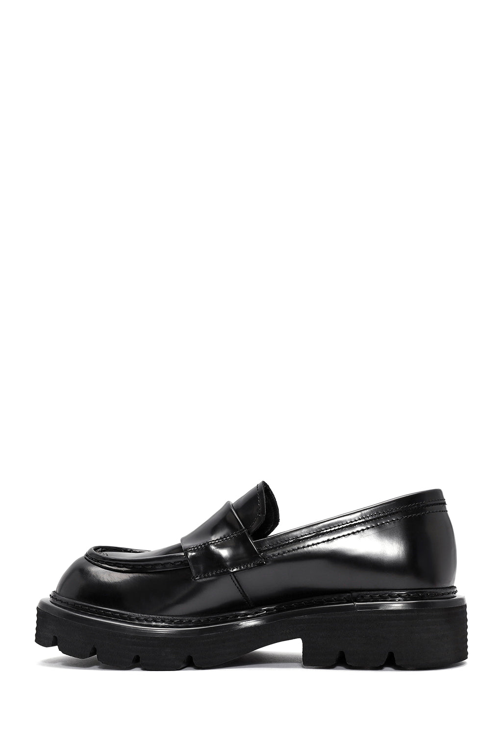 Erkek Siyah Deri Casual Loafer