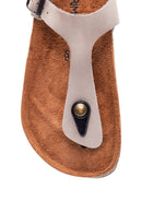 Women's Leather Nubuck Slippers | Derimod