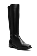 Women's Black Zipper Buckle Detail Boots | Derimod