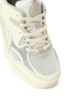 Woman Grey Thick-Soled Lace-Up Sneakers | Derimod