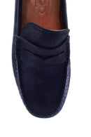 Men's Leather Nubuck Loafer | Derimod