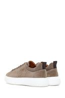 Men's Mink Suede Leather Sneaker | Derimod