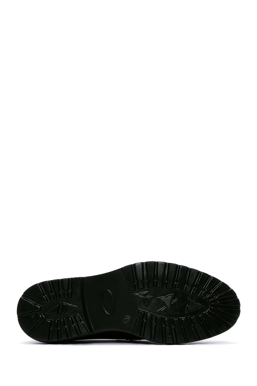 Men's Black Leather Casual Loafer