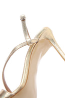 Women's Gold High Heel Sandals | Derimod