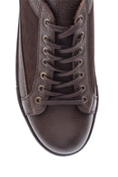 Men's Suede Detailed Leather Sports Shoes | Derimod