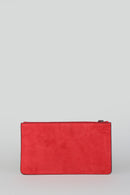 Red-Gold Women's Leather Portfolio | Derimod